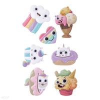 NAKLEJKI PUFFY - SŁODKOŚCI 7SZT DP CRAFT