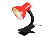 Lampka biurkowa LB-08 z klipsem czerwona