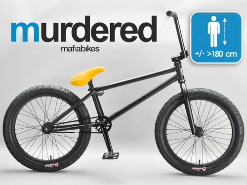 Rower BMX MAFIABIKES Murdered 20” 21TT 2018 na Arena.pl