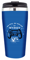 KUBEK TERMICZNY DLA GRACZA GAMINGOWY WYŻSZY LEVEL GAME