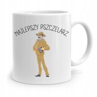 Kubek Prezent Dla Pszczelarza Najlepszy Pszczelarz Z Nadrukiem Ze Zdjęciem