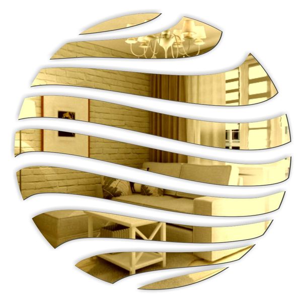 Dekoracyjne Lustro Akrylowe  Koło zdjęcie 3