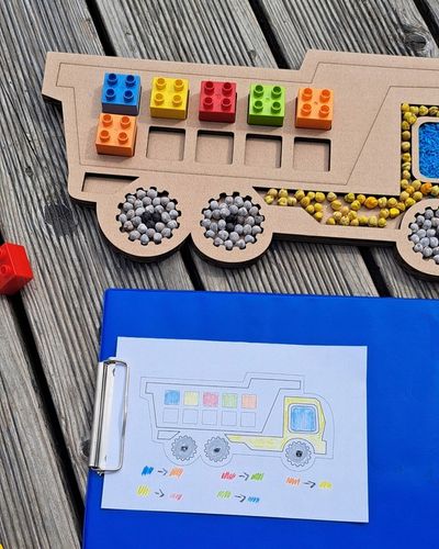 Sensokarton Wywrotka Klockowa na Arena.pl