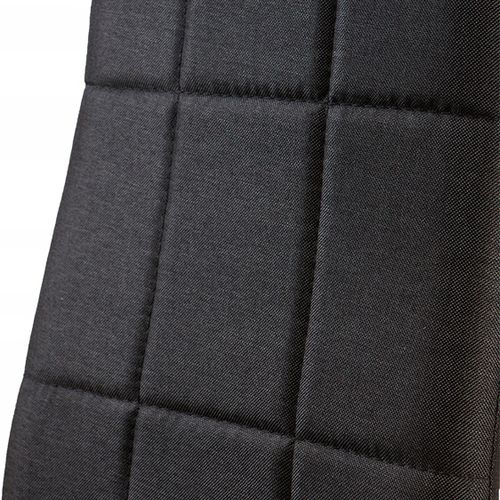 Zestaw krzesła krzesło tapicerowane do jadalni i salonu 4 sztuki czarne na Arena.pl