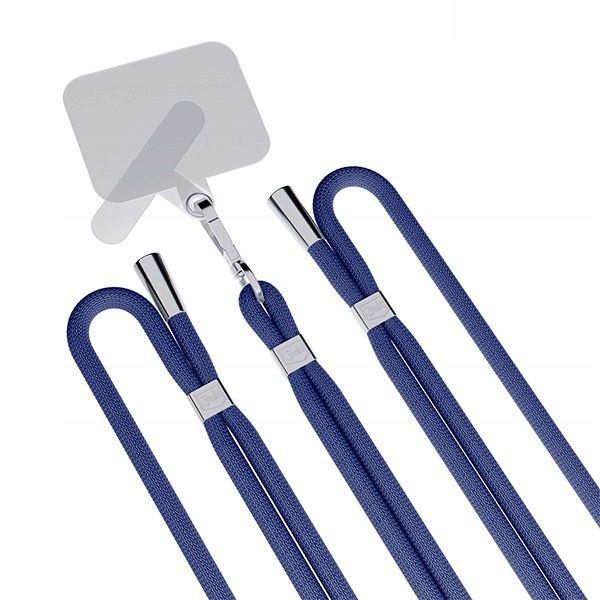 3MK EasyClip Dark Blue (silver) smycz do telefonu zdjęcie 3