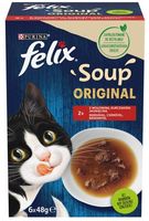 Felix Soup Original Wiejskie Smaki Zestaw Zup 6X48G