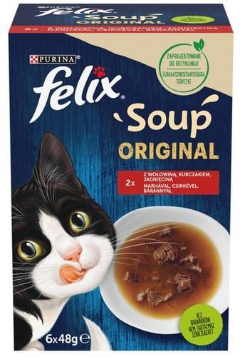 Felix Soup Original Wiejskie Smaki Zestaw Zup 6X48G na Arena.pl