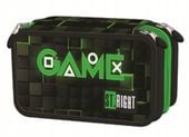 piórnik potrój z wyposaż stright pc-05 green game