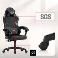 Fotel gamingowy Huzaro Force 2.7 Black Carbon
