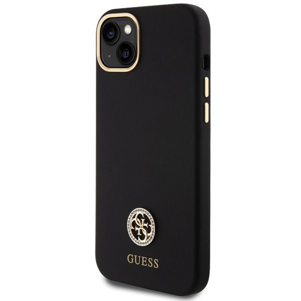 Etui Guess do iPhone 15 Plus, iPhone 14 Plus, Czarny zdjęcie 2