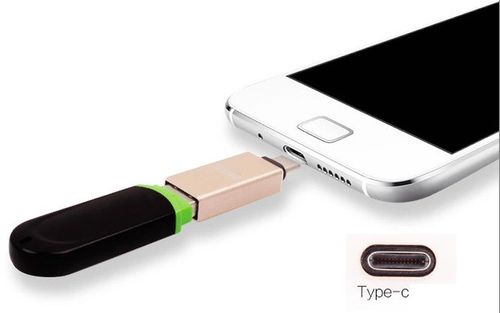 Adapter OTG USB-C typ C USB 3.0 pendrive myszka na Arena.pl