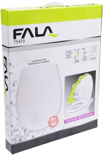 DESKA WC WOLNOOPADAJĄCA SEDESOWA TWARDA WYPINANA na Arena.pl