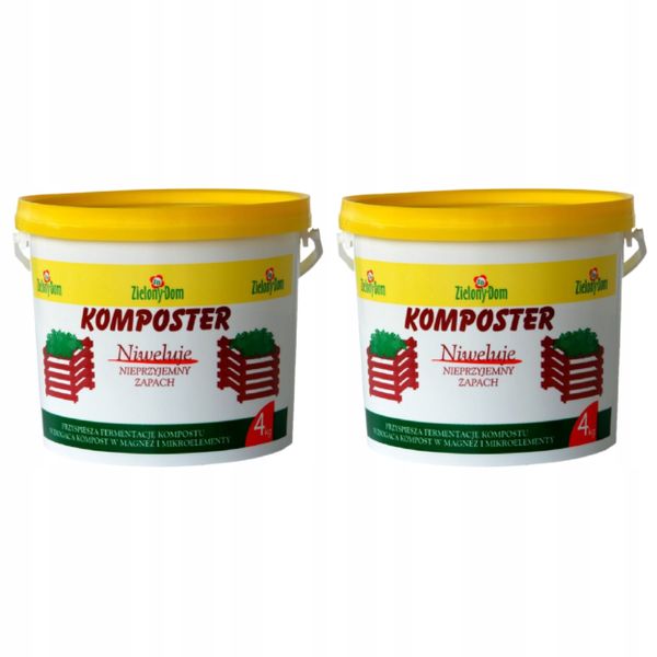 Komposter 8kg Nawóz do kompostu Kompostownik zdjęcie 1