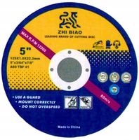 50 szt TARCZA TARCZE 125MM DO CIĘCIA METALU STALI 125x1 INOX