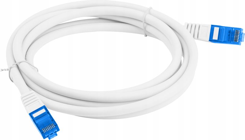 Kabel Ethernet RJ45 LAN kat.6A SFTP STP LSZH 2M bi zdjęcie 2