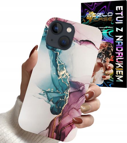 ETUI CASE DO IPHONE 14 - MARMUR WZORY DLA KOBIET PLECKI OBUDOWA na Arena.pl