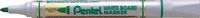 marker suchościeralny pentel mw85 zielony a'12