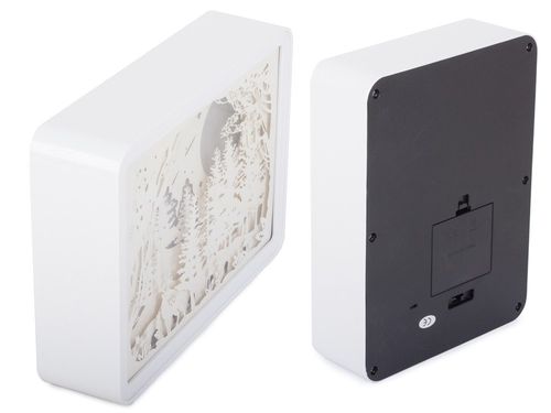 LAMPKA NOCNA TABLICA 3D KOLORY RGB LED PILOT DOTYK na Arena.pl