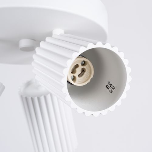 Plafon KARBON 3P biały na Arena.pl