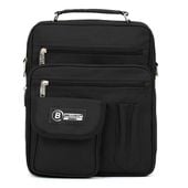 torba męska do pracy a4 bellugio - czarna