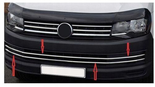 VW Caravelle T6 Listwy CHROM Grill zderzak Atrapa na Arena.pl