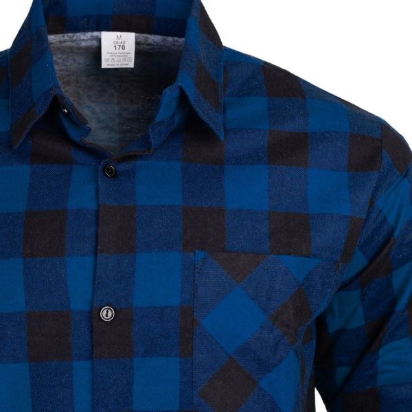 KOSZULA FLANELOWA CASUAL W KRATE MĘSKA 100% BAWEŁNA r. XL zdjęcie 4