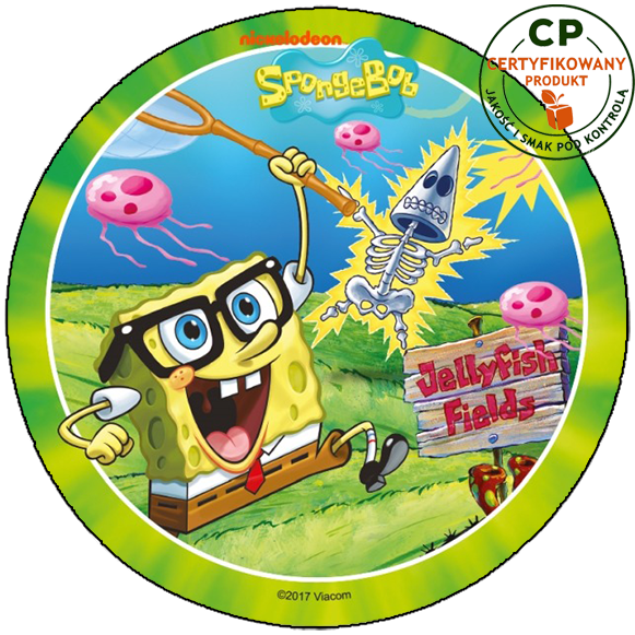 Opłatek na tort Spongebob zdjęcie 1