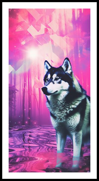 Plakat 50x100cm Wilczy Duch zdjęcie 3