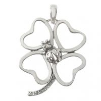 SREBRNY WISIOREK KONICZYNKA Z BIEDRONKĄ PRÓBA SREBRA 925