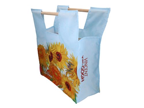 Torba z drewnianym uchwytem - V. van Gogh, Słoneczniki (CARMANI) na Arena.pl