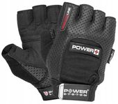 RĘKAWICZKI TRENINGOWE POWER PLUS-BLACK XL na siłownię kulturystyczne