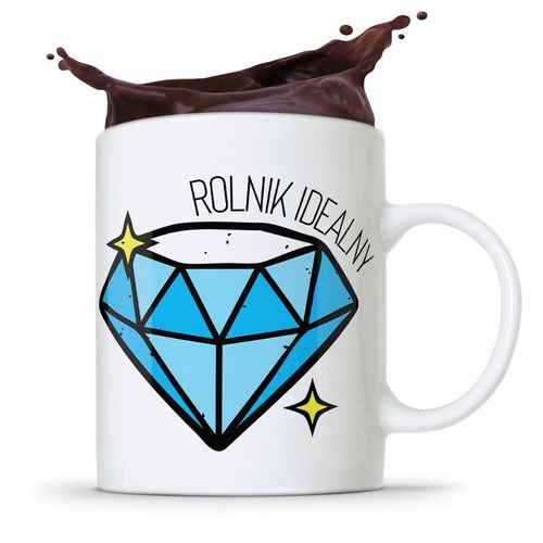 Dla Rolnika Kubek Na Prezent Rolnik Idealny Z Nadrukiem Ze Zdjęciem na Arena.pl