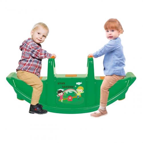 WOOPIE Bujak Wieloosobowy STAR Huśtawka Równoważna Zielona na Arena.pl