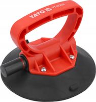 MOCNY UCHWYT PRÓŻNIOWY DO SZYB I PŁYT Ø150MM UDŹWIG 60KG ABS GUMA YATO