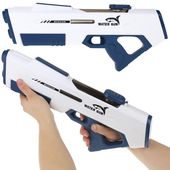 Pistolet Wodny Elektryczny Karabin na Wodę Automat Miotacz Biały