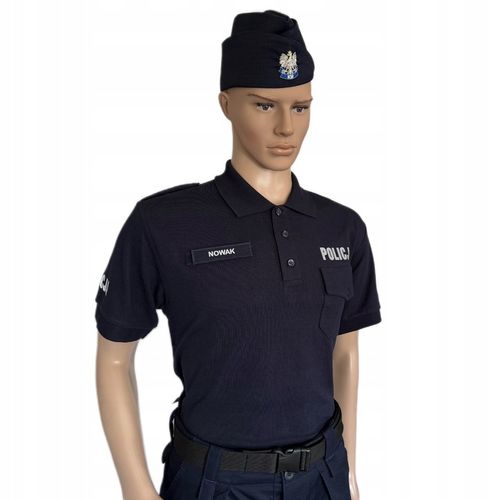 KOSZULKA POLICYJNA POLO NOWY WZÓR POLICJA ROZMIAR L na Arena.pl
