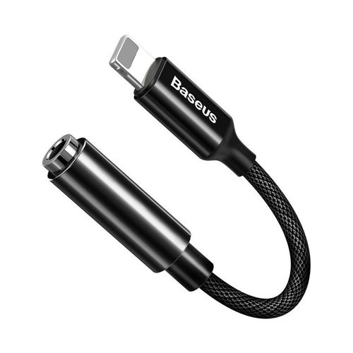Adapter Audio Baseus L3.5 Lightning Do Mini Jack 3,5Mm, Dac (Czarny) na Arena.pl