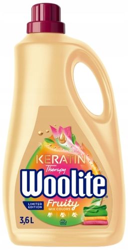 Woolite Płyn Do Prania KOLORÓW Owocowy Molerowy Zapach Keratin Therapy 3,6l na Arena.pl