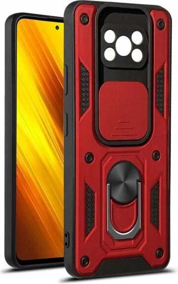 Spacecase Camring Poco X3 Pro Red zdjęcie 3