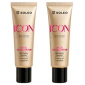 Zestaw 2x Przyśpieszacz Opalania do twarzy Soleo Icon Face Accelerator 30ml