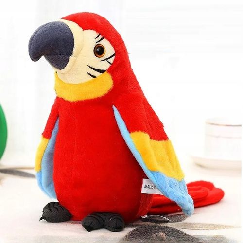 Interaktywna Gadająca Papuga Tańczy Powtarza Zdania Przedrzeźniacz +Baterie na Arena.pl