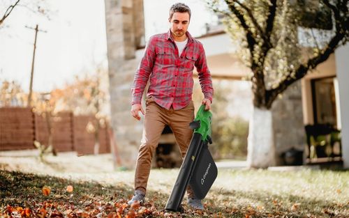 Elektryczna Dmuchawa Odkurzacz do LIŚCI Picker 30 Rozdrabniacz Gregman na Arena.pl