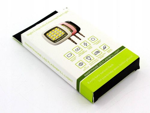 LAMPA 16 LED do SELFIE MINIJACK TELEFON ANDROID na Arena.pl