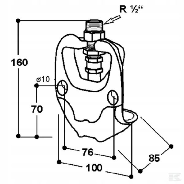 SU1000149 Poidło Miskowe Model 149 zdjęcie 2