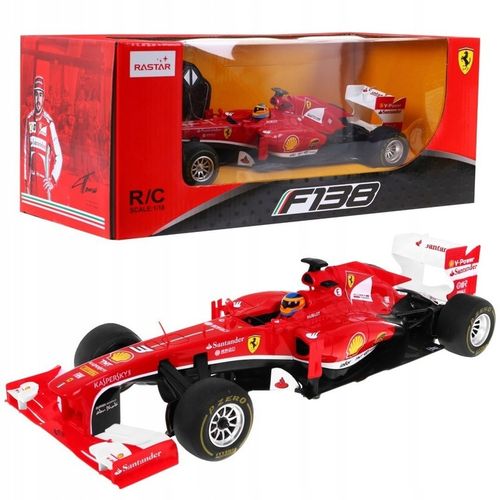 Autko zdalnie sterowane dla Dzieci Ferrari F138 RASTAR model 1:18 + Pilot na Arena.pl