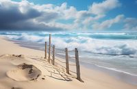 Plakat 91,5x60cm Szepty Oceanu