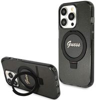 Guess GUHMP15XHRSGSK iPhone 15 Pro Max 6.7" czarny/black hardcase Ring