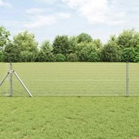 Spawana siatka ogrodzeniowa Srebrny 0.8 x 100 m