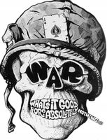 Naklejka samochód Czacha Wietnam Żołnierz War Po co? Pacyfizm Soldat Marine