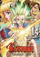 Manga o kamiennym świecie sile nauki i ratowaniu ludzkości Dr. Stone Tom 14